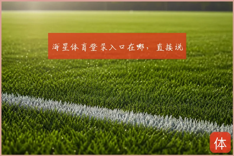 海星体育登录入口在哪，直接说